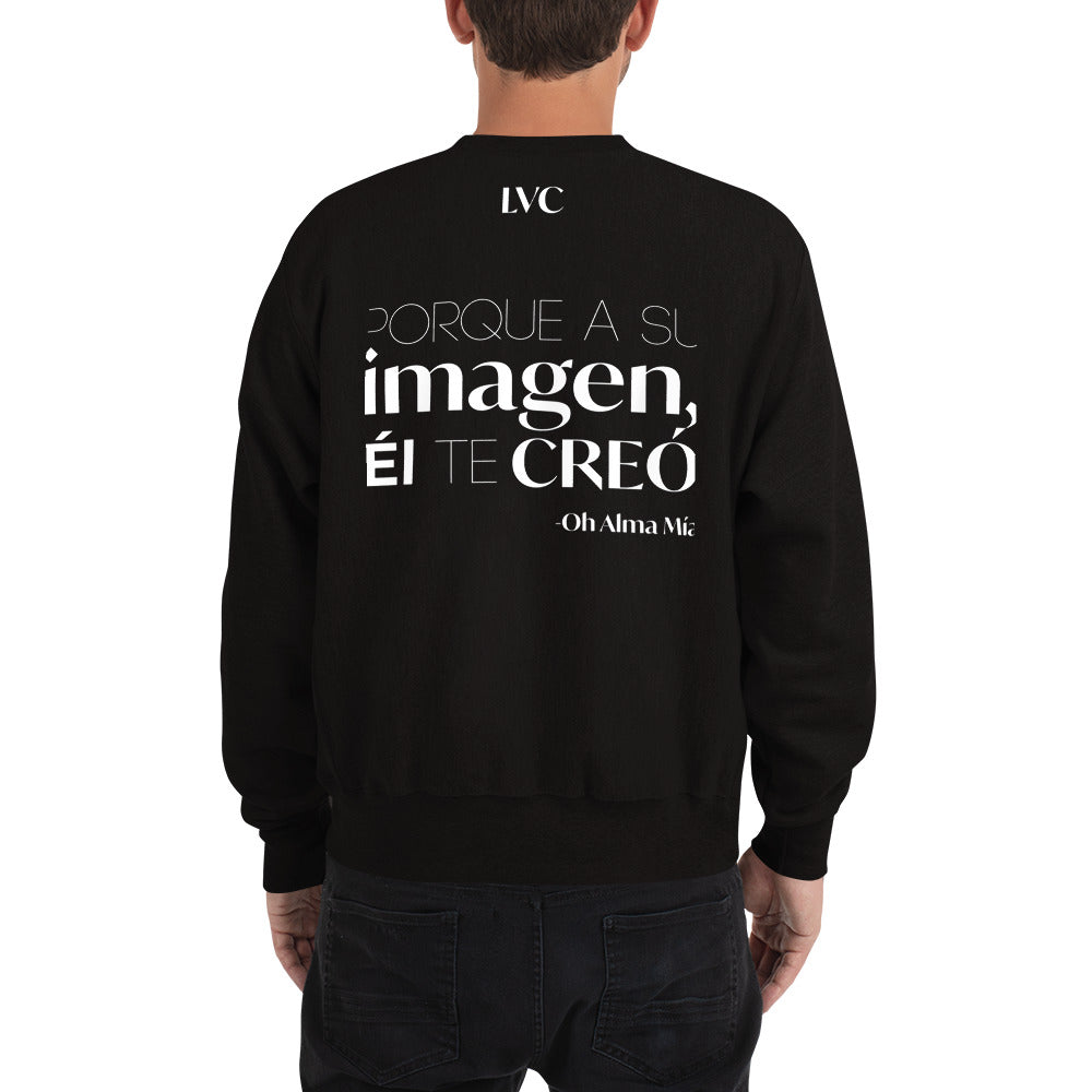 Saco negro "Él te creó" Hombre