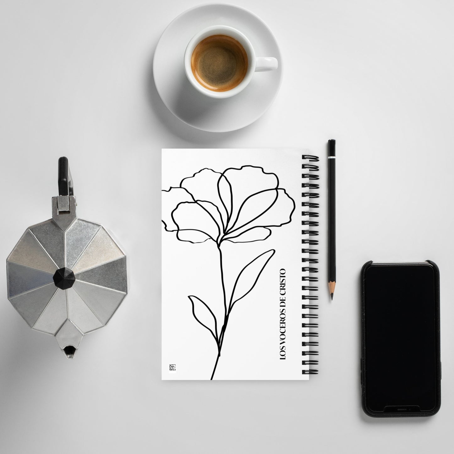 Libreta de notas con espiral