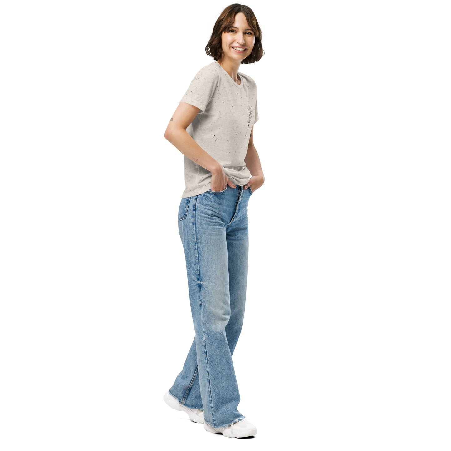 Camiseta mujer "El te creo a su imágen"