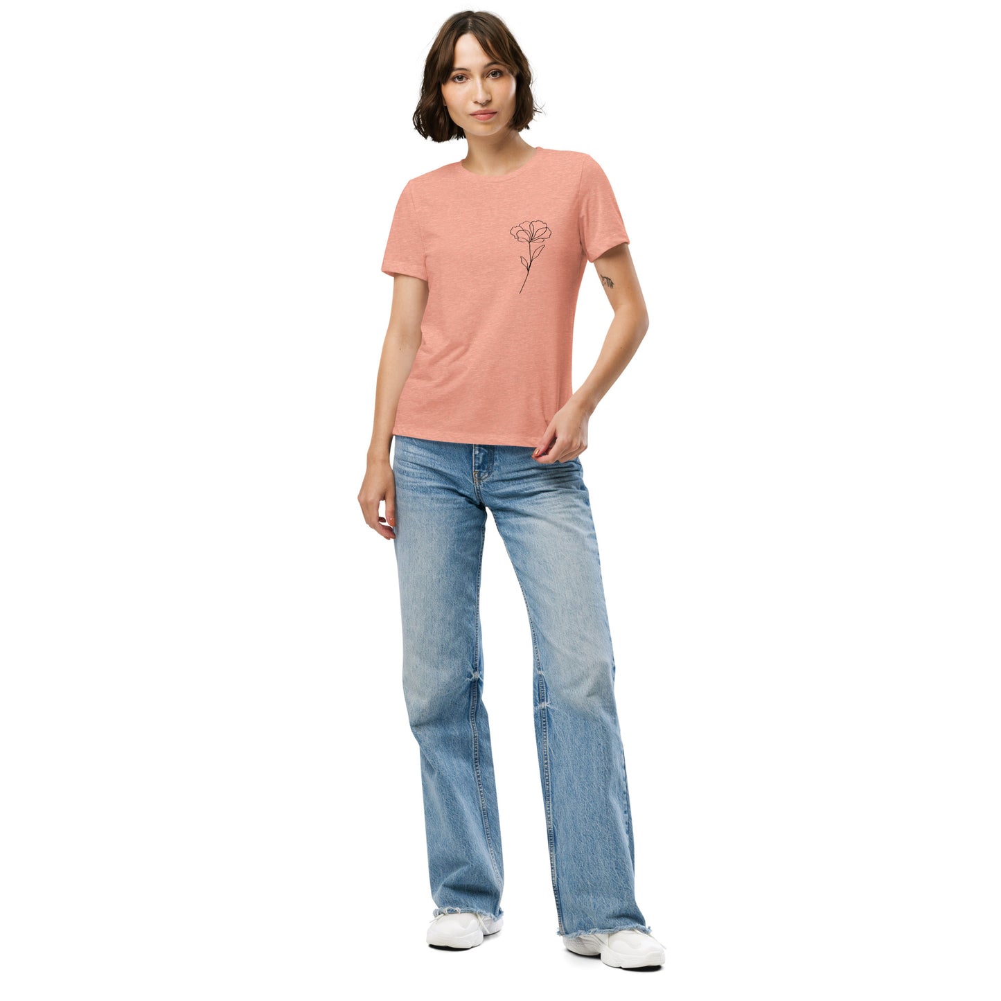 Camiseta mujer "El te creo a su imágen"