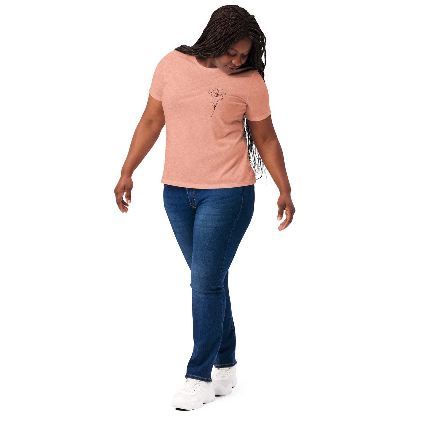 Camiseta mujer "El te creo a su imágen"
