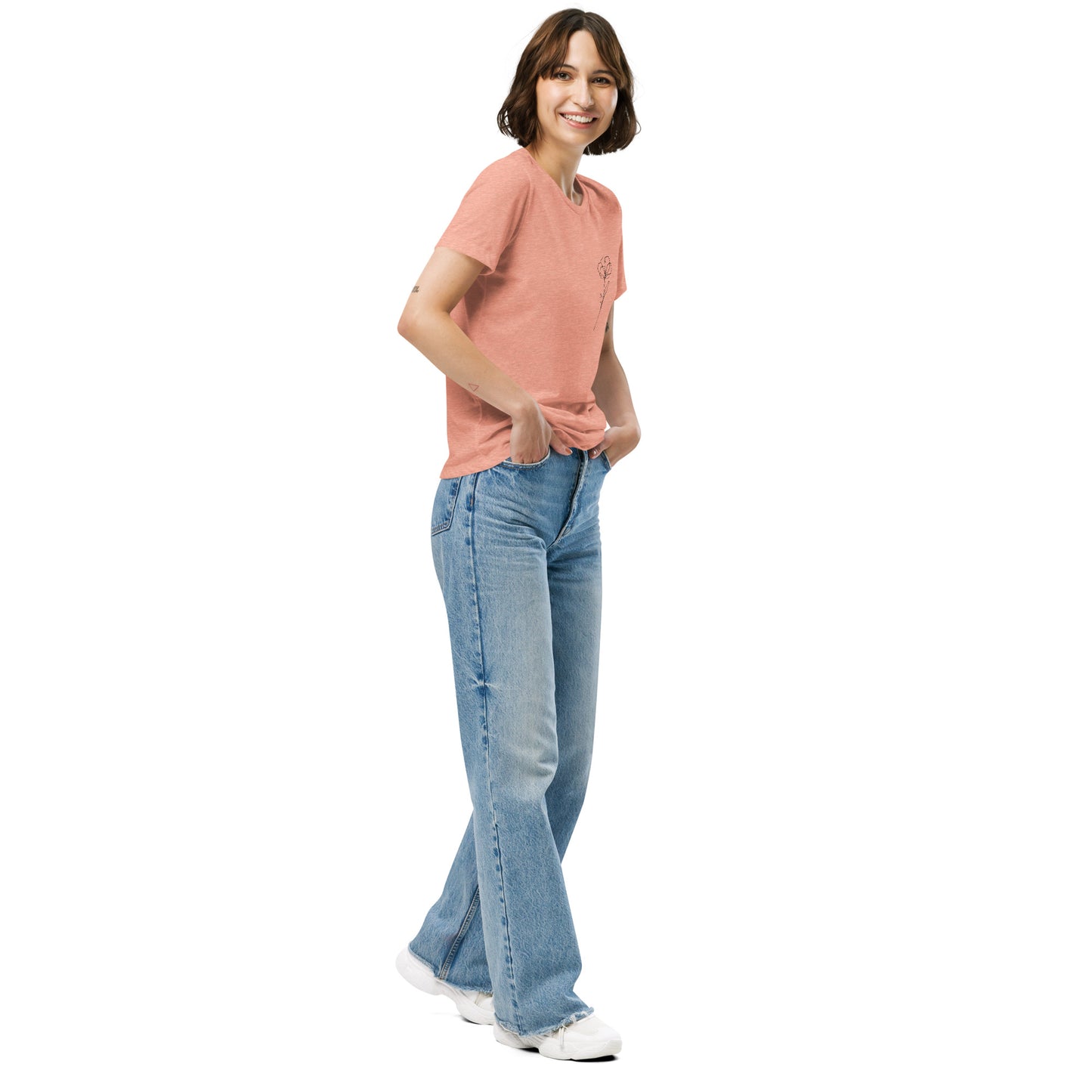 Camiseta mujer "El te creo a su imágen"